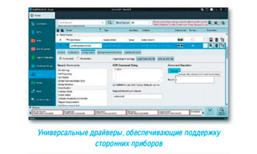 Универсальные драйверов, обеспечивающих поддержку сторонних проблем R&S®ELEKTRA Универсальные драйверов, обеспечивающих поддержку сторонних проблем R&S®ELEKTRA