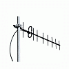 Антенна Радиал Y9 UHF(L), 395-430 МГц, направленная